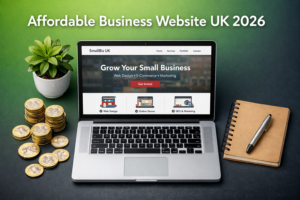 Affordable business website UK cost breakdown 2026