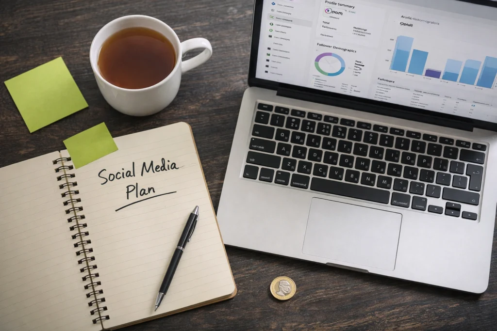 Affordable social media management checklist and planning tools for UK small business owners
