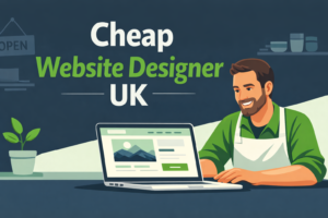 Cheap website designer UK showing affordable web design packages and pricing for small businesses in 2026