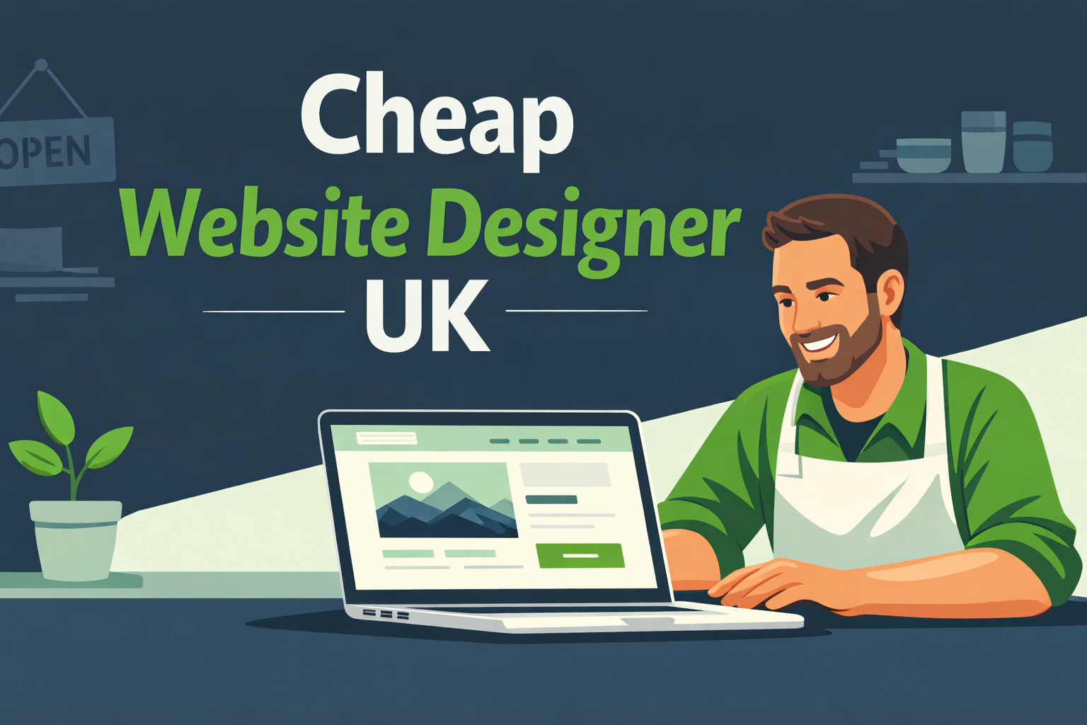 Cheap website designer UK showing affordable web design packages and pricing for small businesses in 2026