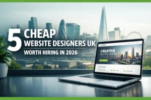 Cheap website designers UK 2026 top five picks comparison