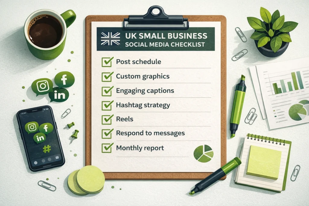 Affordable social media management services in the UK checklist for small businesses in 2026