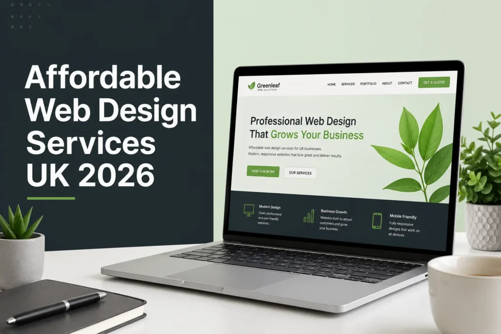 Affordable web design services UK 2026 packages comparison thumbnail