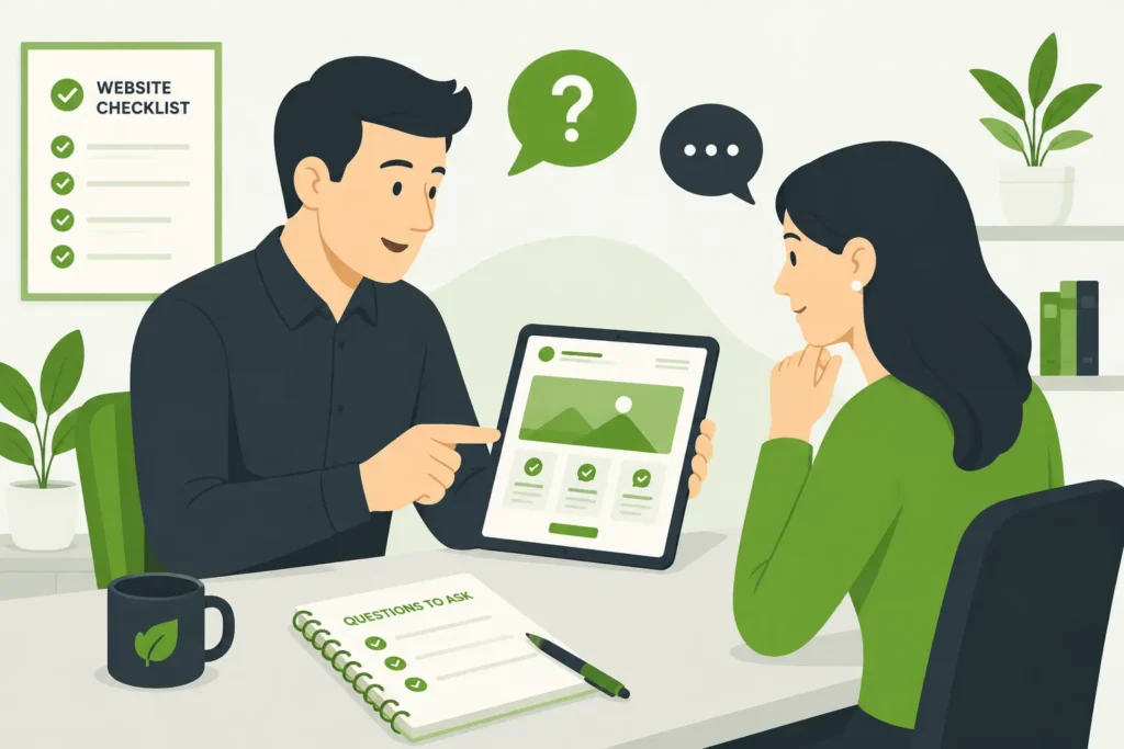 How to Hire the Right Website Designer for Your Small Business 3 Affordable web design uk checklist for asking website designer questions
