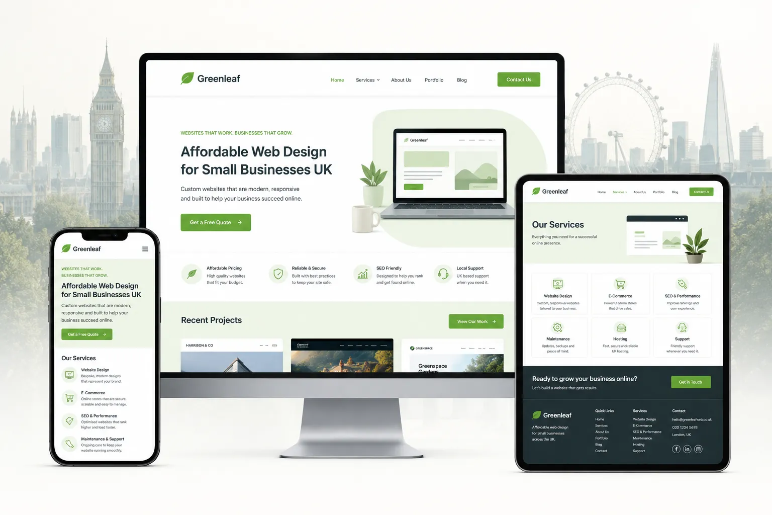 Essential web design services for small business UK 2026" HEADING FOR PLACEMENT: Top of post / Featured image