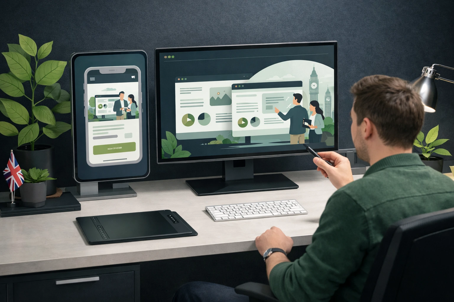 How a website designer creates responsive and engaging websites for UK businesses