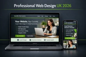 Professional web design UK 2026 checklist for small businesses