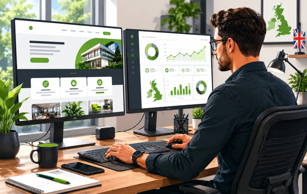 Why Hiring a Professional Website Designer is Worth It 1 Professional website designer working on UK small business web design in 2026