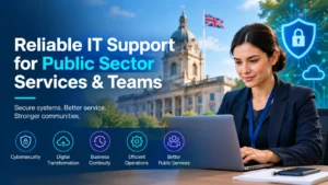 Reliable IT support for public sector services, cybersecurity and digital transformation.